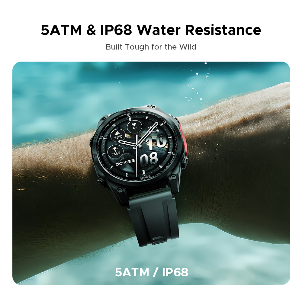 Smartwatch DOOGEE ANYWISE W1 P – Outdoor Sport Smart Watch recenzja i cena