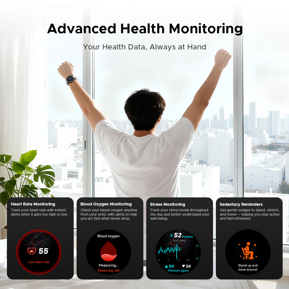 Smartwatch DOOGEE ANYWISE W1 P – Outdoor Sport Smart Watch recenzja i cena