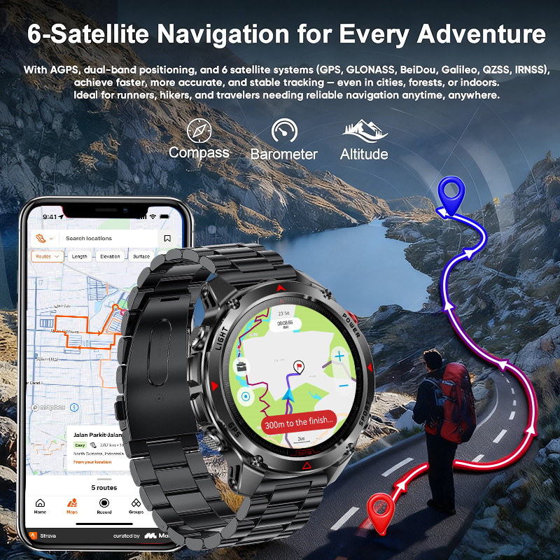 Smartwatch T-Rex 3 Pro o stopn – Outdoor Sport Smart Watch recenzja i cena