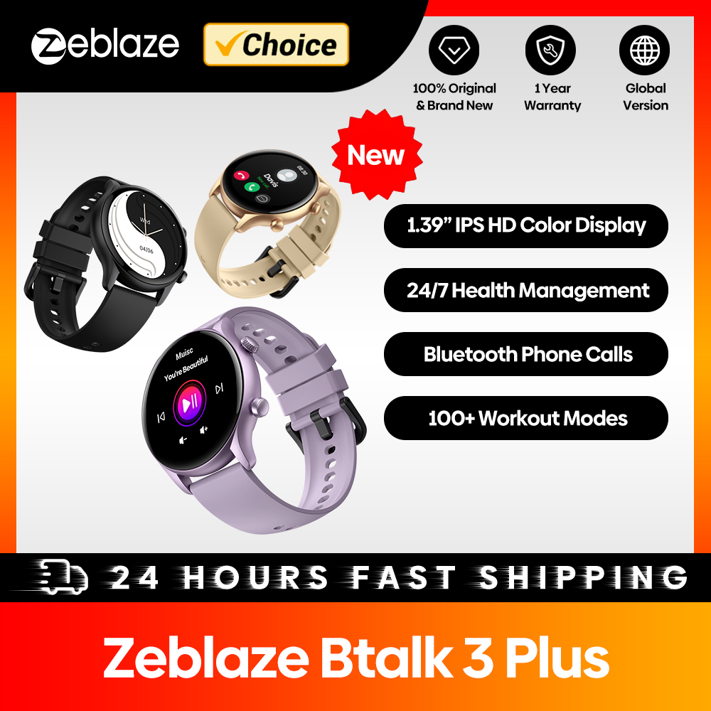 Nowy Zeblaze Btalk 3 Plus Smar – Outdoor Sport Smart Watch recenzja i cena